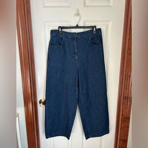 Zara NWT The Elasticized Barrel Jean